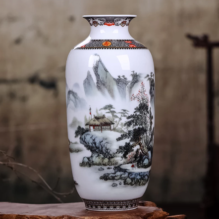 Ceramic Vase Vintage Chinese Traditional Vases Home Decoration Animal Vase