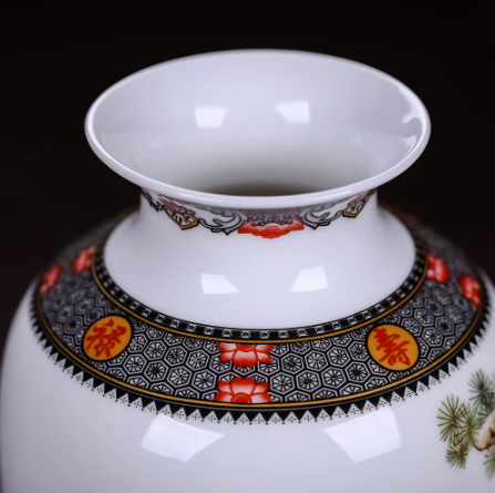 Ceramic Vase Vintage Chinese Traditional Vases Home Decoration Animal Vase