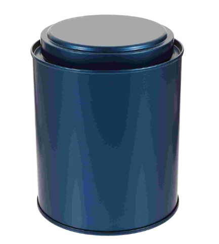 Tea Storage Jar Container Tin Loose Canister Metal Leaf Tinsflour Kitchen Organizer